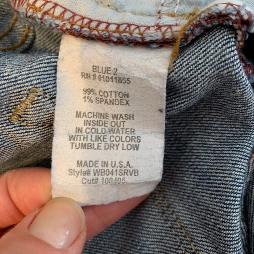 👖 Blue 2 Cropped Jeans - Picture 6 of 13